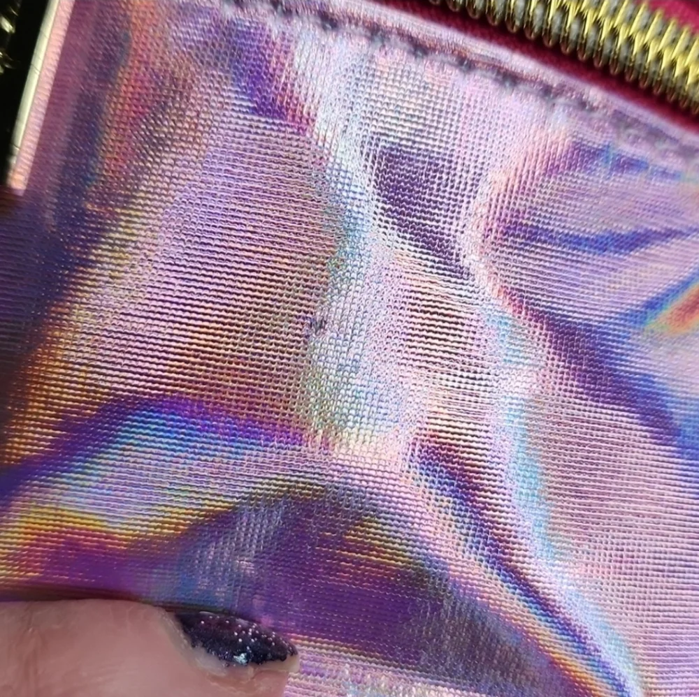 Tarte Pink Iridescent Fanny Pack, Bum Bag Or Crossbody New